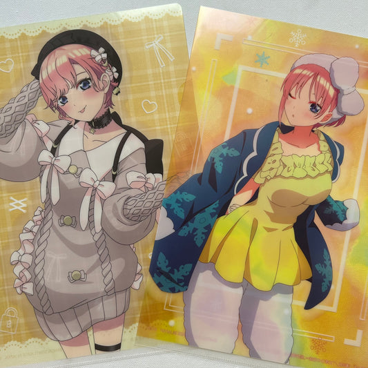 Quintessential Quintuplets Ichika Nakano Clear File Set