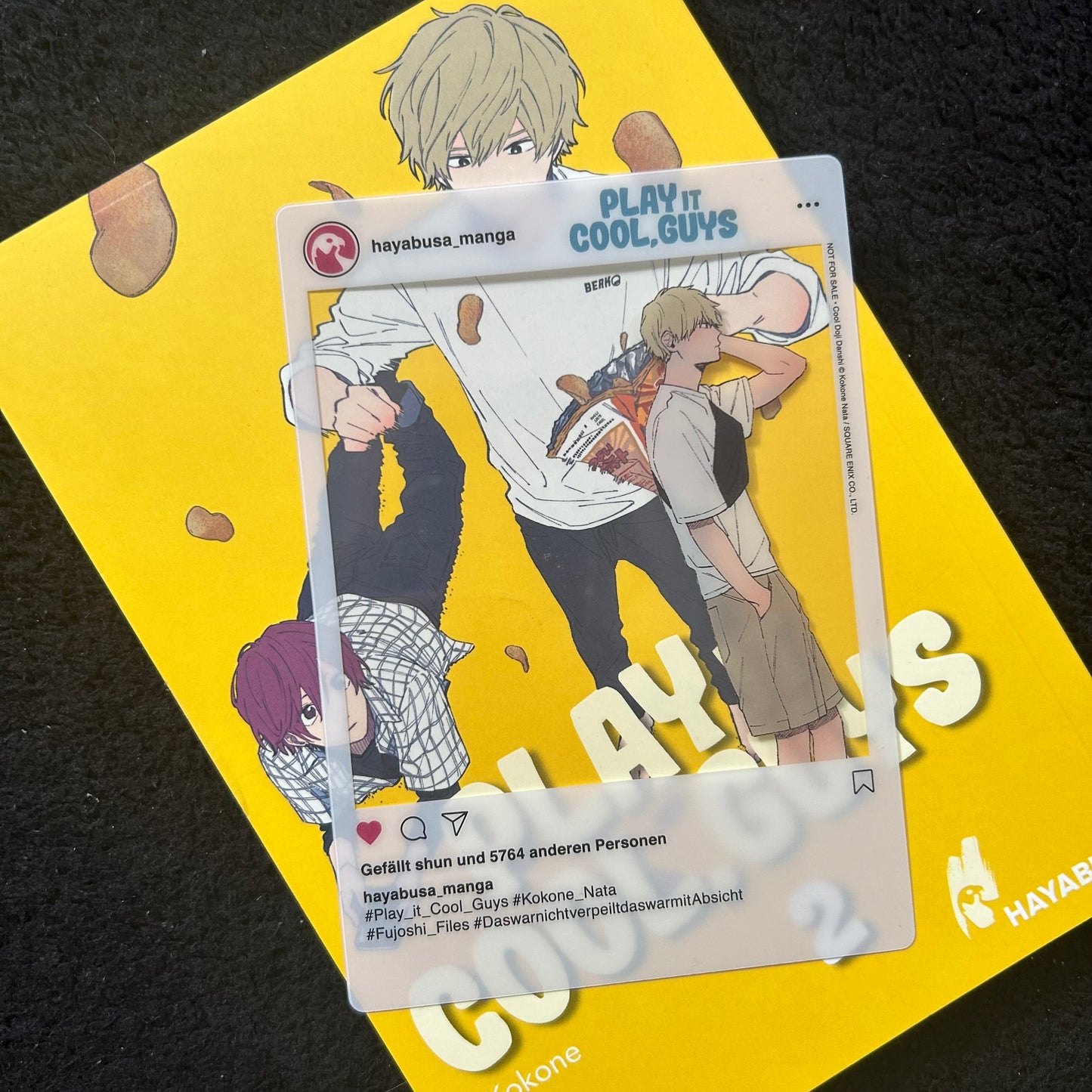 Play it Cool, Guys Vol. 2 + SNS Card
