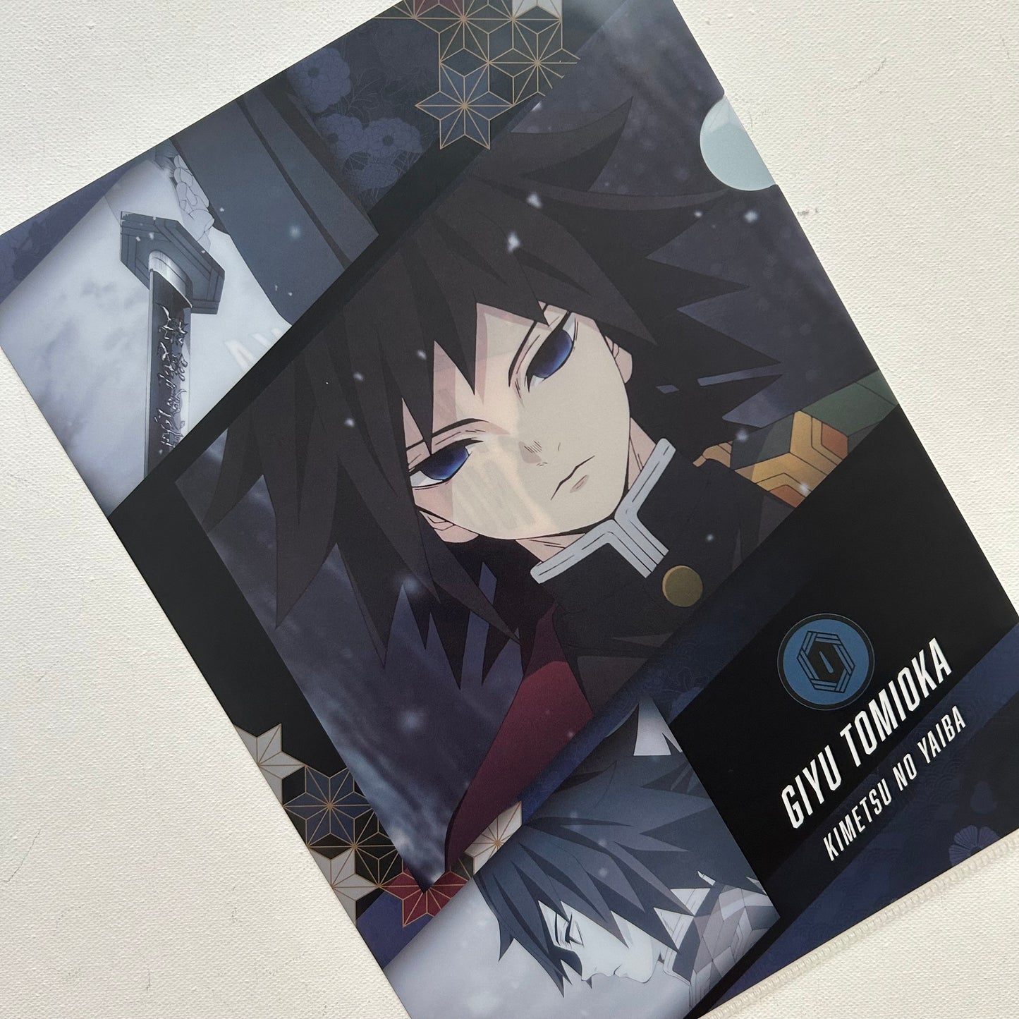 Demon Slayer Giyu Tomioka Clear File