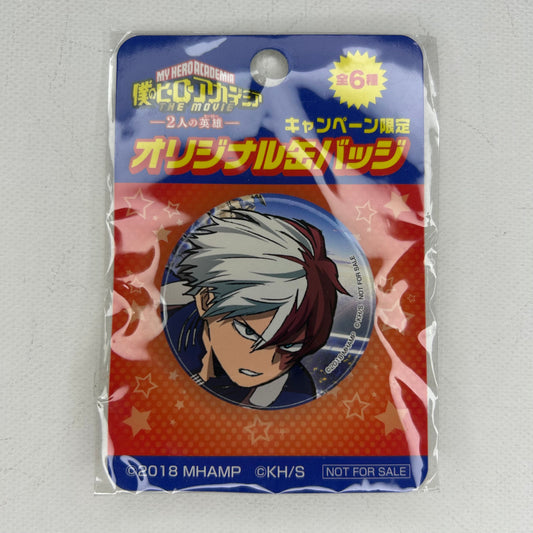 My Hero Academia Shoto Todoroki Button