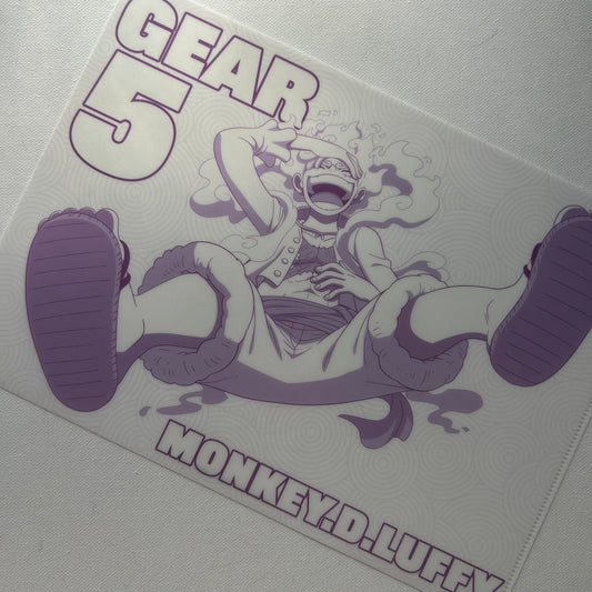 One Piece Luffy Gear 5 Clear File