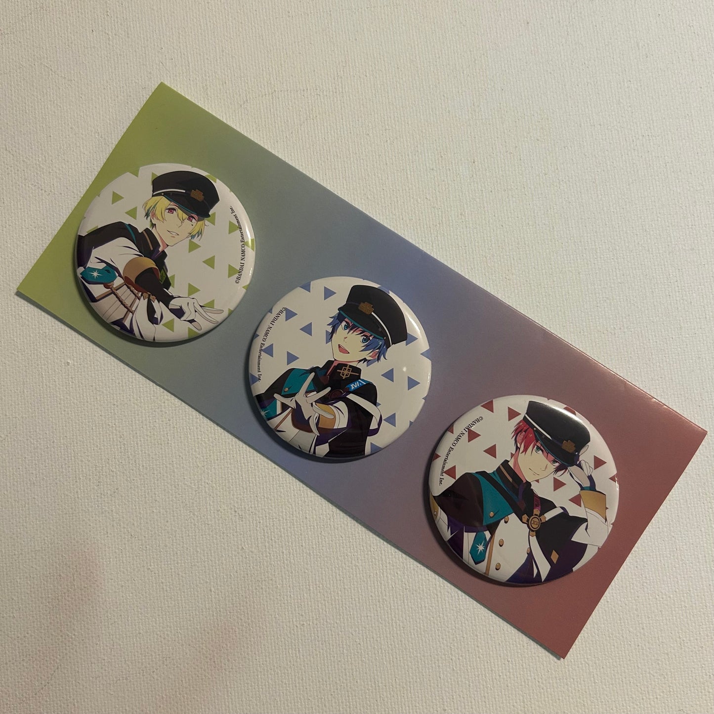 The Idolmaster: SideM Button Set