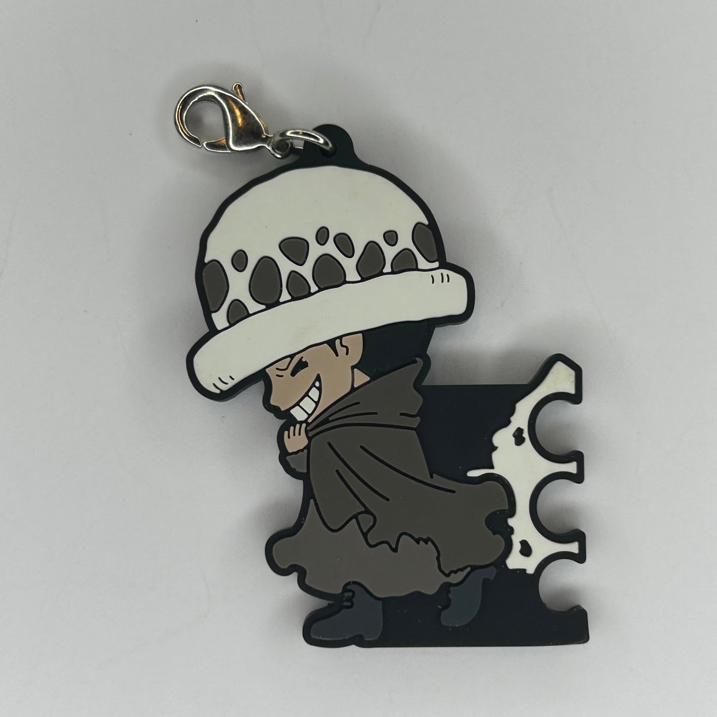 One Piece Law Rubber Strap Keychain