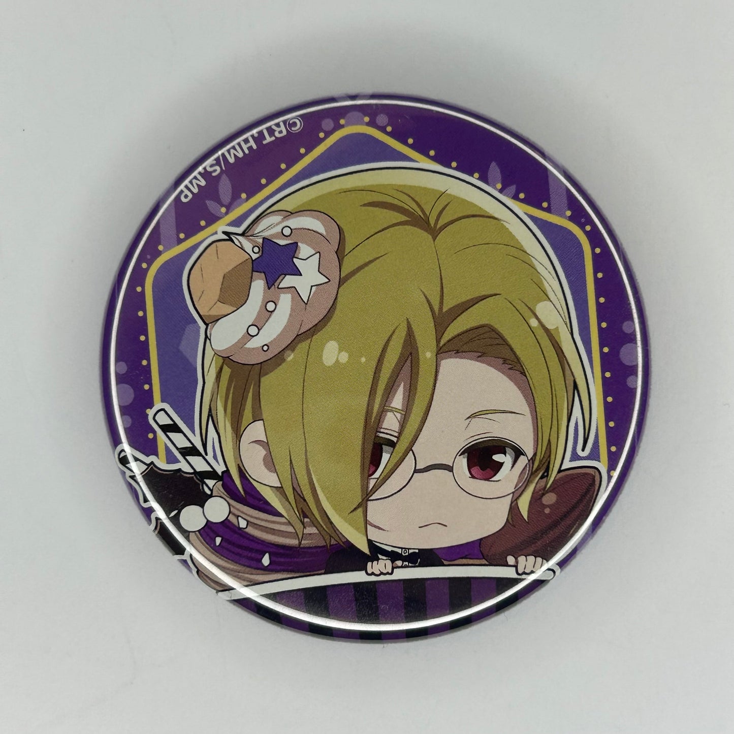 Moriarty the Patriot Louis James Moriaty Button