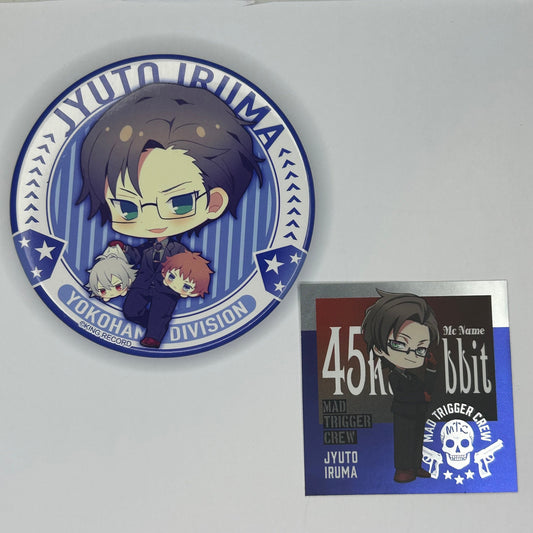 Hypnosis Mic Jyuto Iruma Button / Sticker