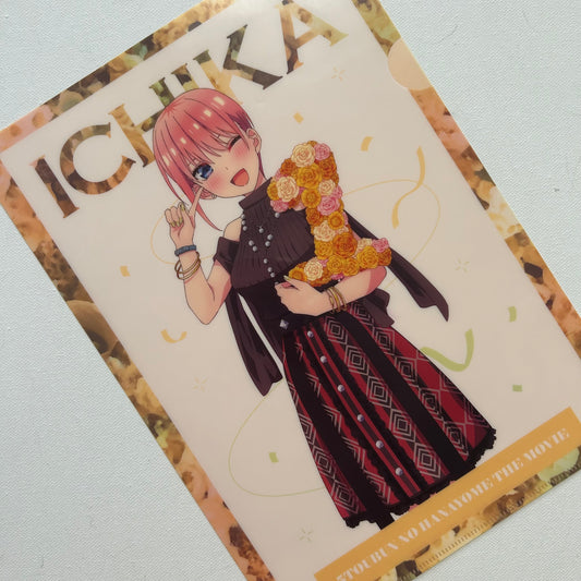 Quintessential Quintuplets Ichika Nakano Clear File