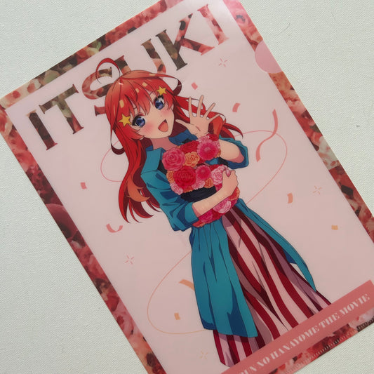 Quintessential Quintuplets Itsuki Nakano Clear File