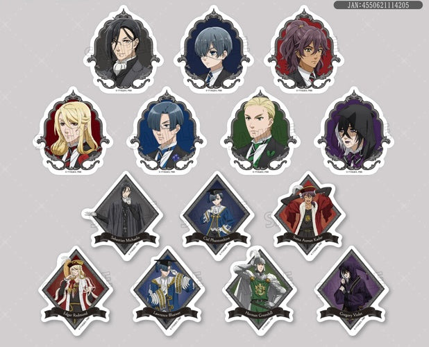 Black Butler Mystery Sticker Sets