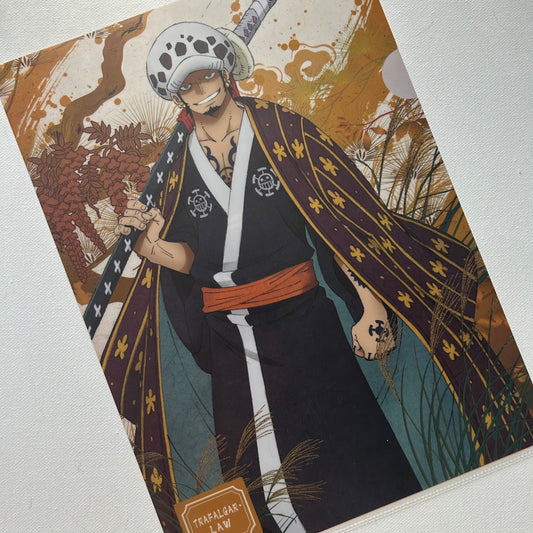 One Piece Trafalgar Law Clear File