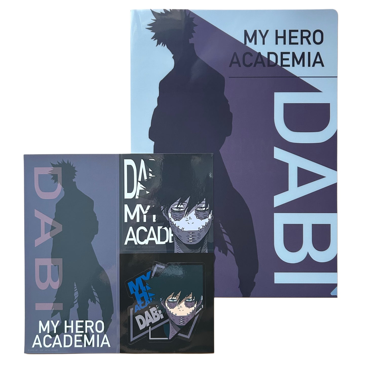 My Hero Academia Dabi Clear File + Sticker Set