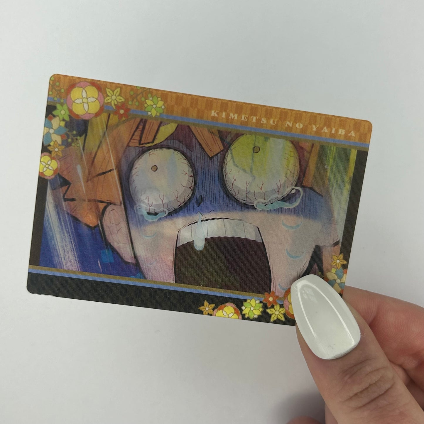 Demon Slayer Zenitsu Holo Trading Card