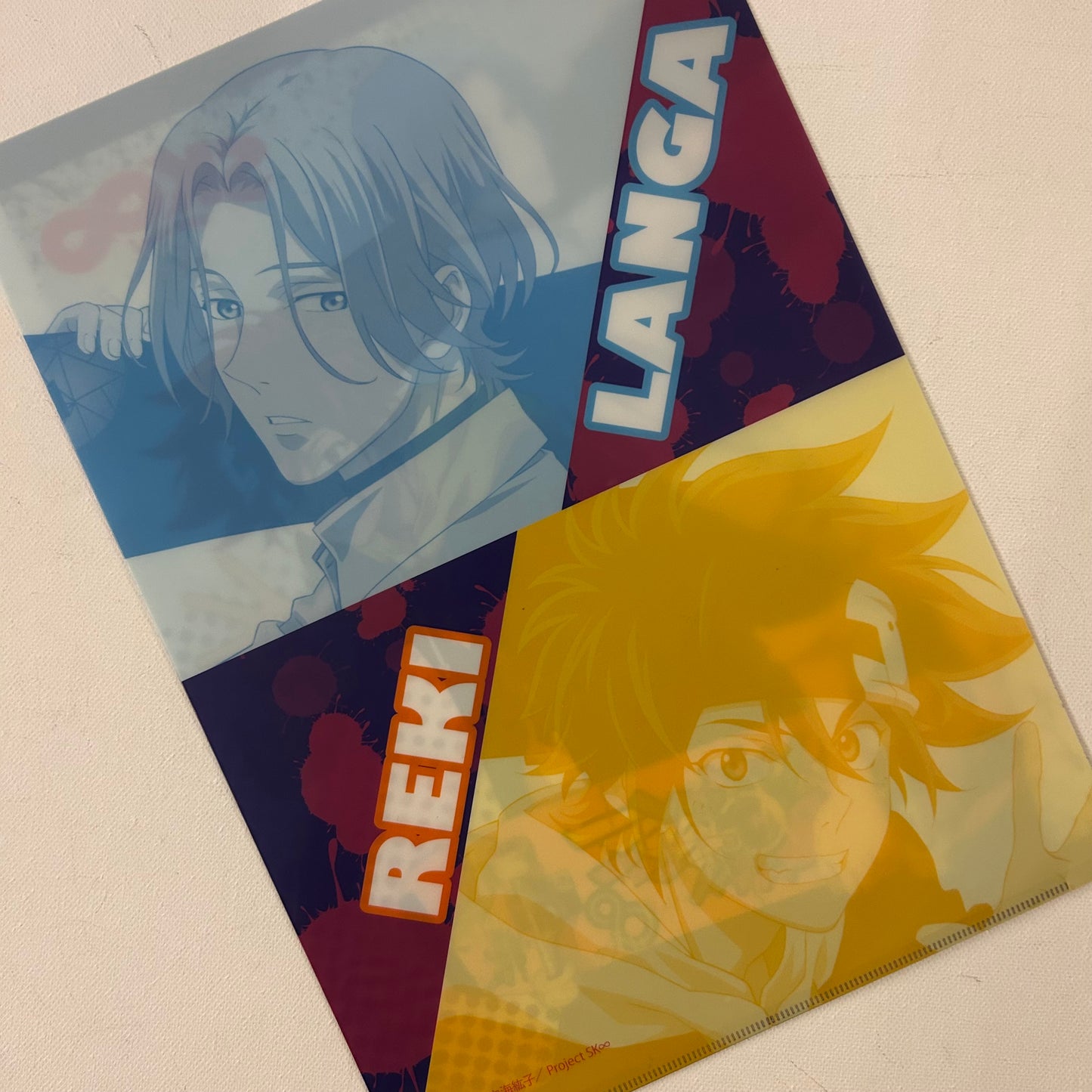 Sk8 the Infinity Langa & Reki Clear File