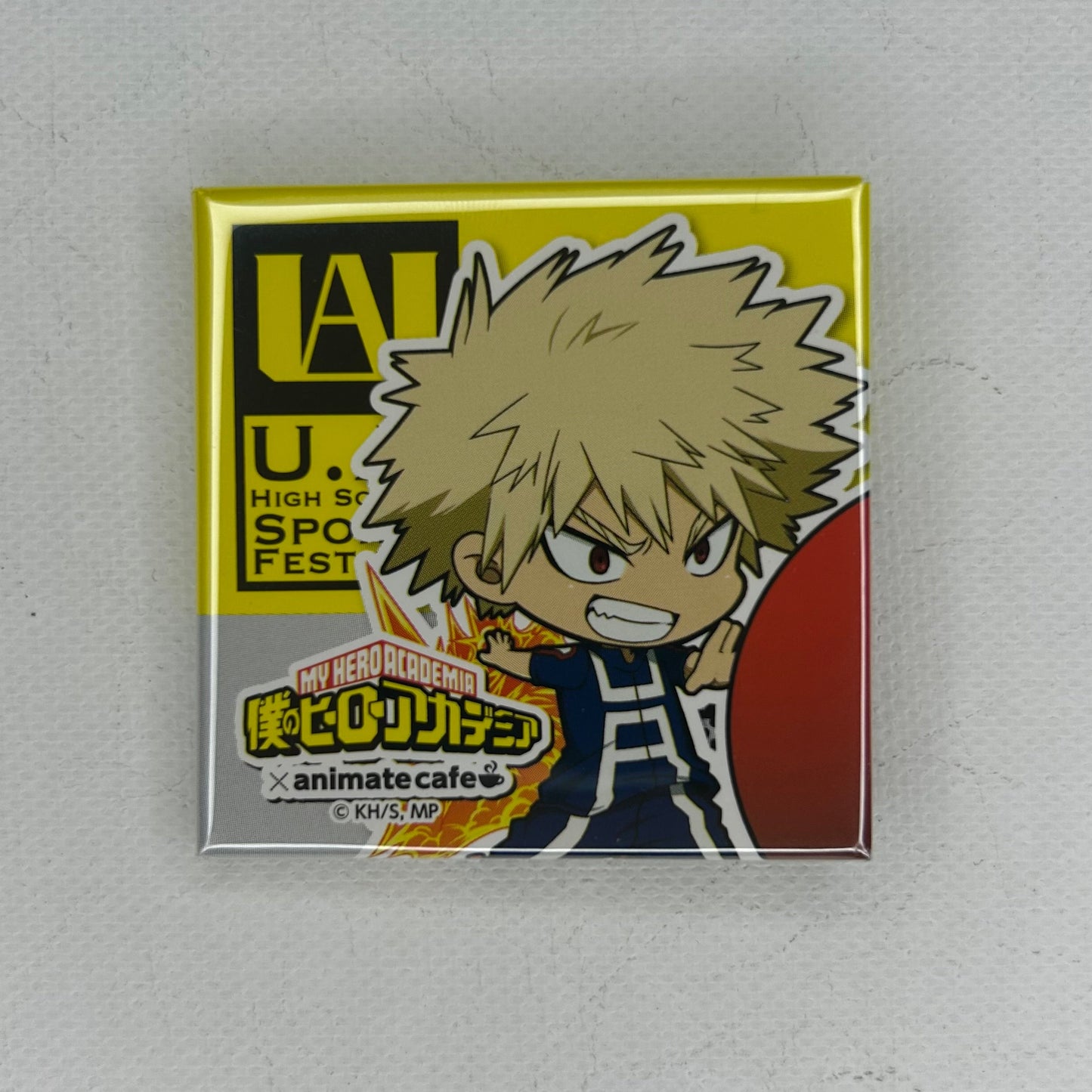 My Hero Academia Katsuki Bakugo Button