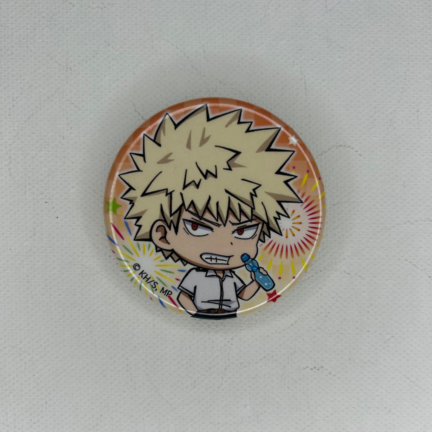 My Hero Academia Katsuki Bakugo Button