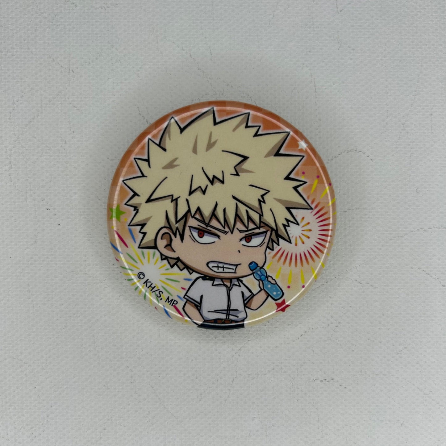 My Hero Academia Katsuki Bakugo Button