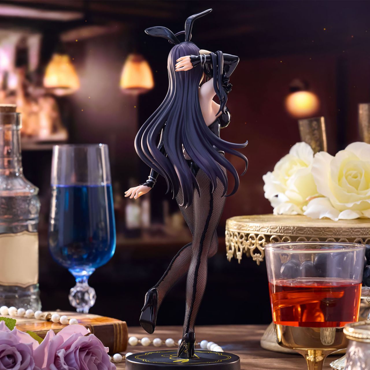 Overlord Albedo BiCute Bunnies Figur (Black Color Version)