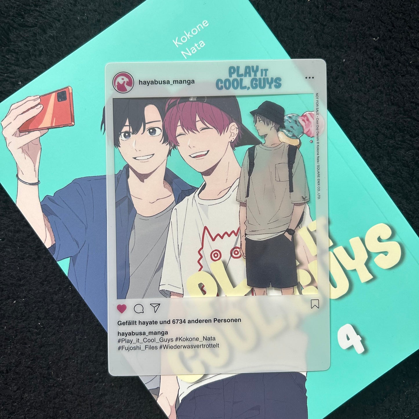 Play it Cool, Guys Vol. 4 + SNS Card