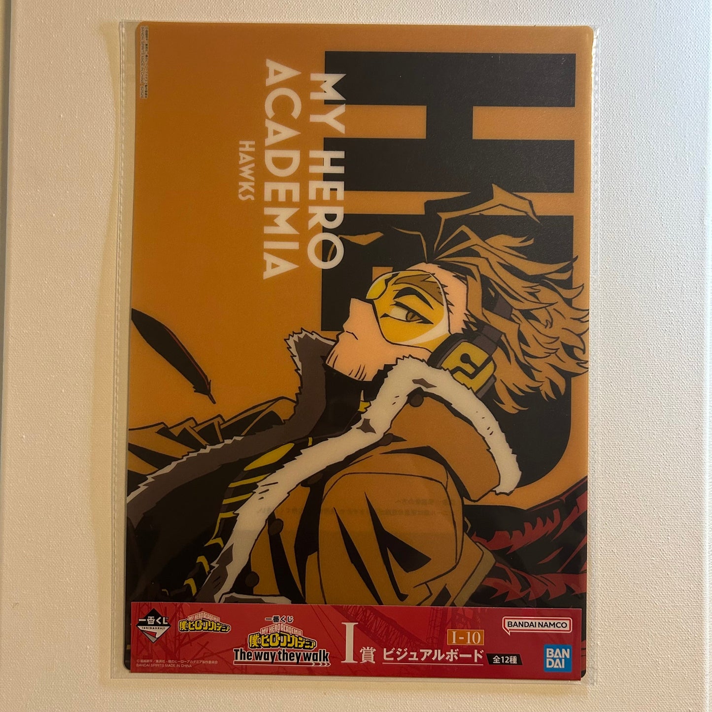 My Hero Academia Keigo Takami (Hawks) PVC Clear Poster