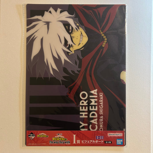My Hero Academia Tomura Shigaraki PVC Clear Poster