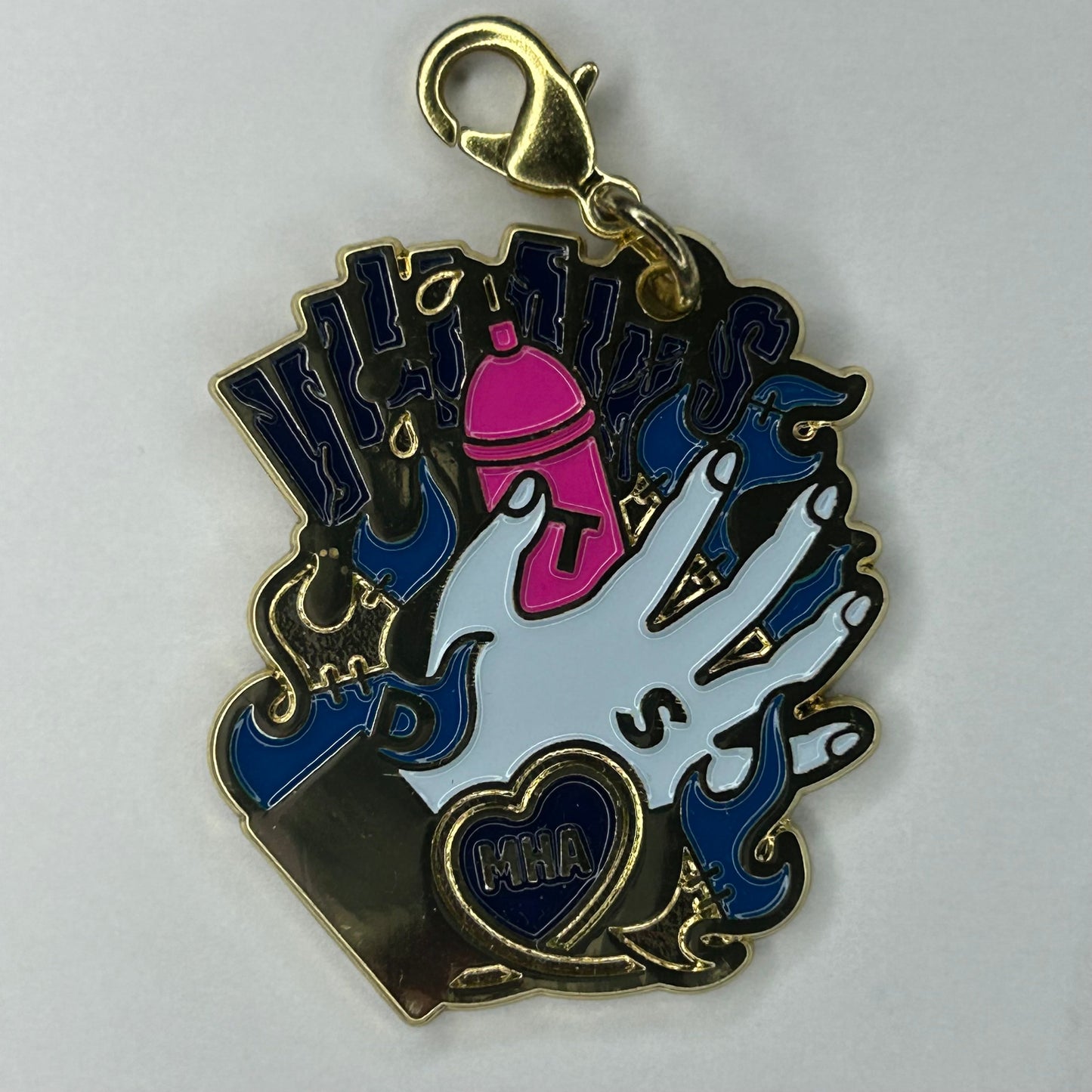 My Hero Academia Tomura Shigaraki Metal Charm