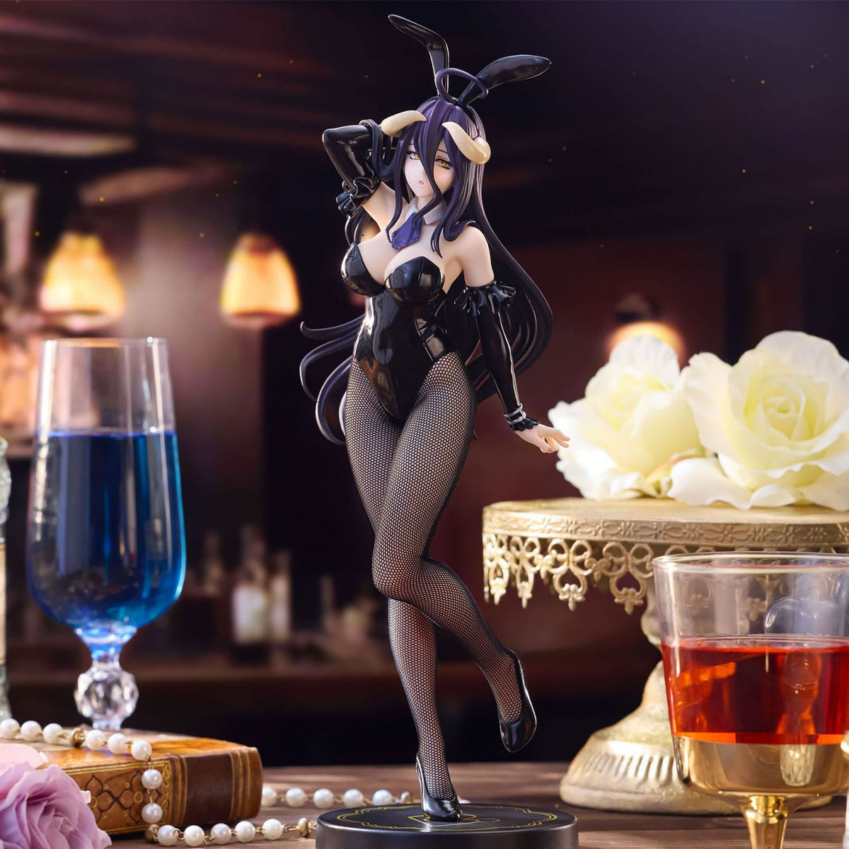 Overlord Albedo BiCute Bunnies Figure (Black Color Version)