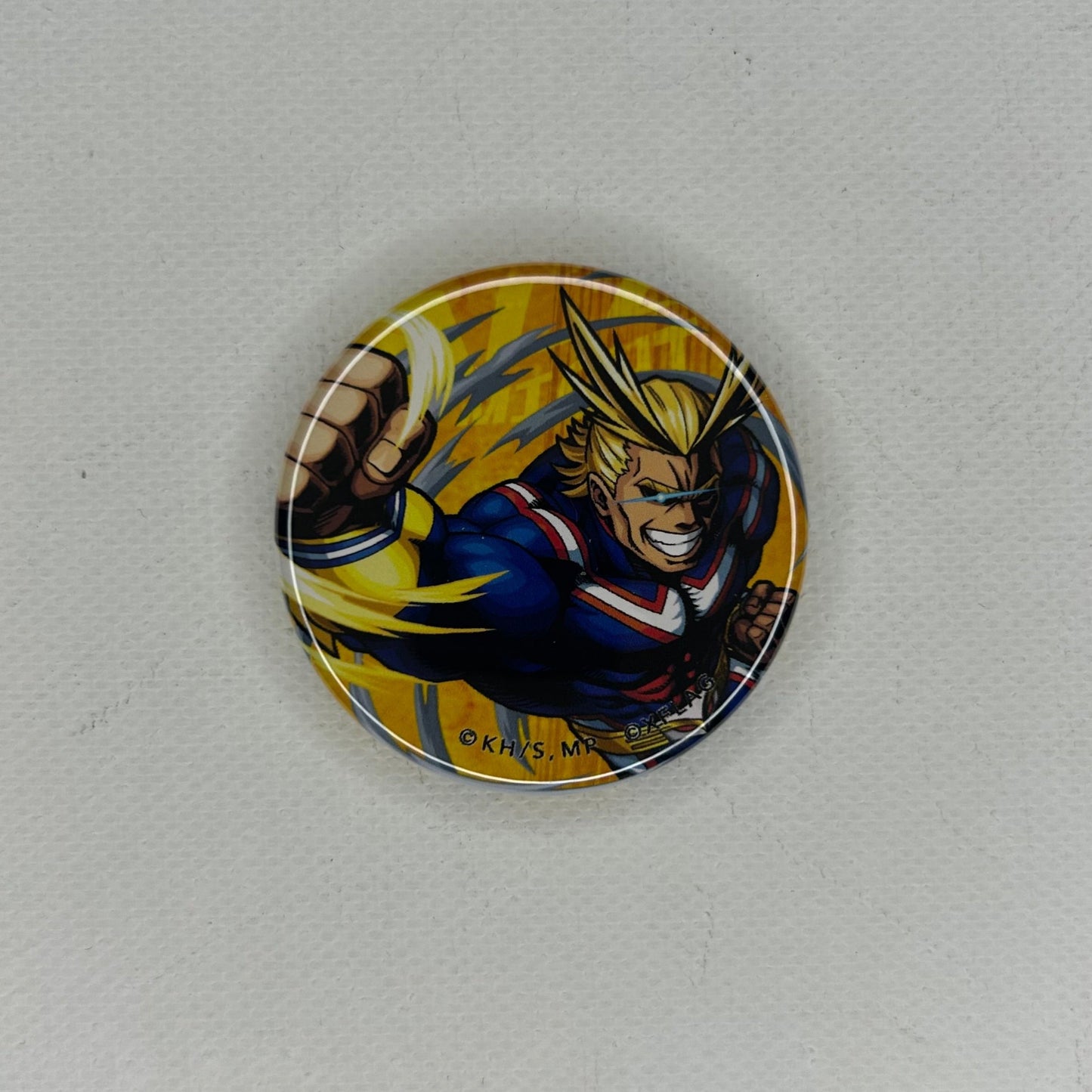 My Hero Academia Toshinori Yagi (All Might) Button