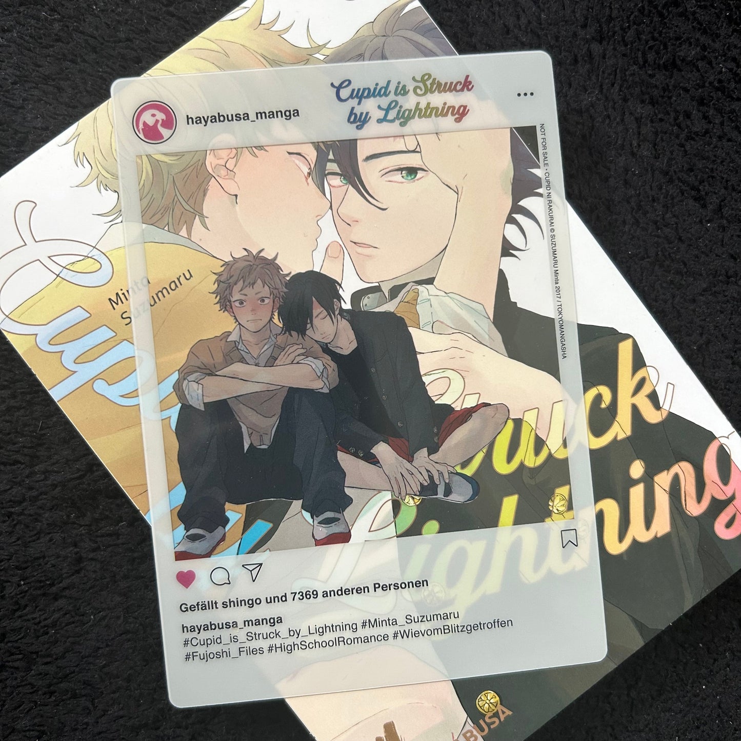 Cupid is Stuck by Lightning Manga + SNS Card