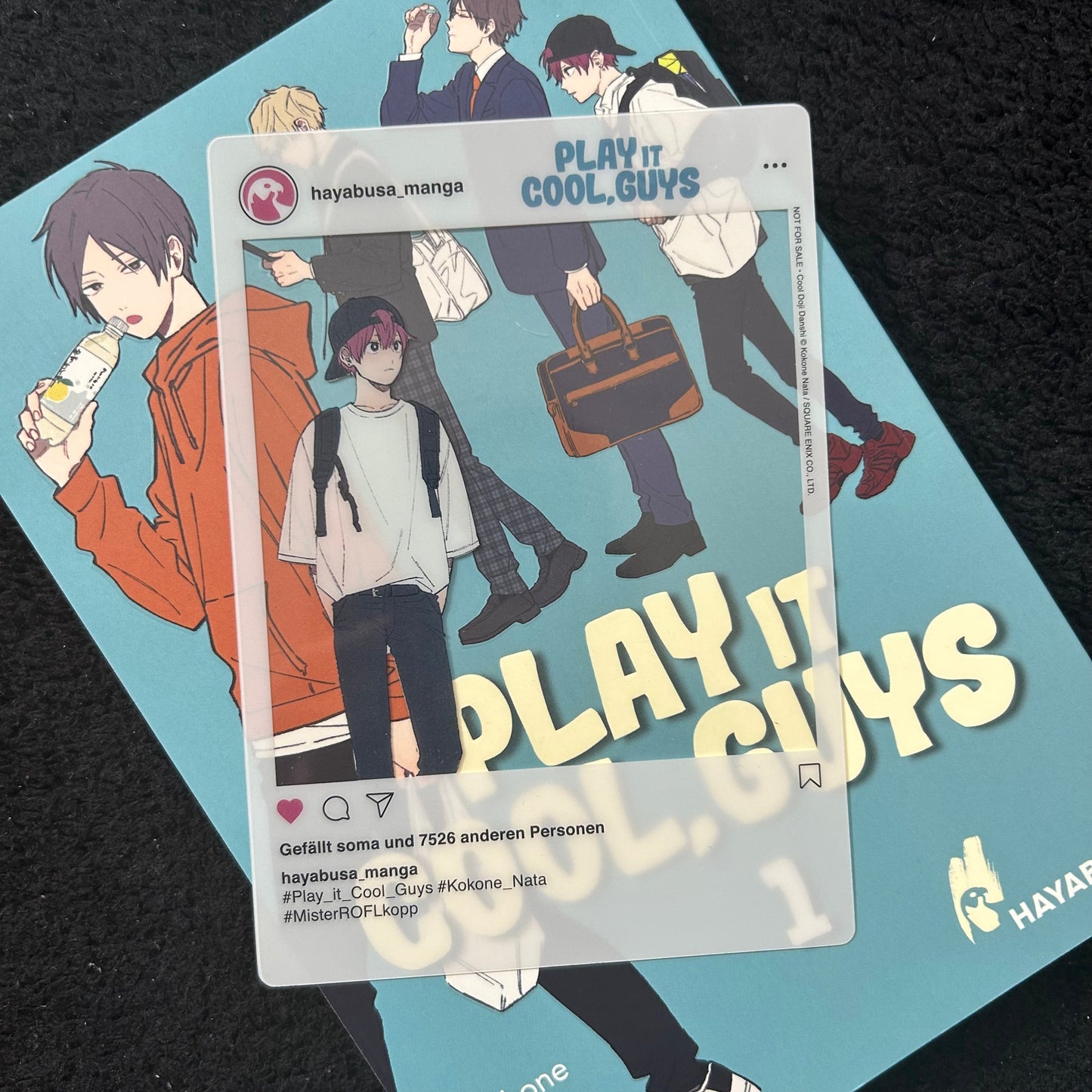 Play it Cool, Guys Vol. 1 + SNS Card