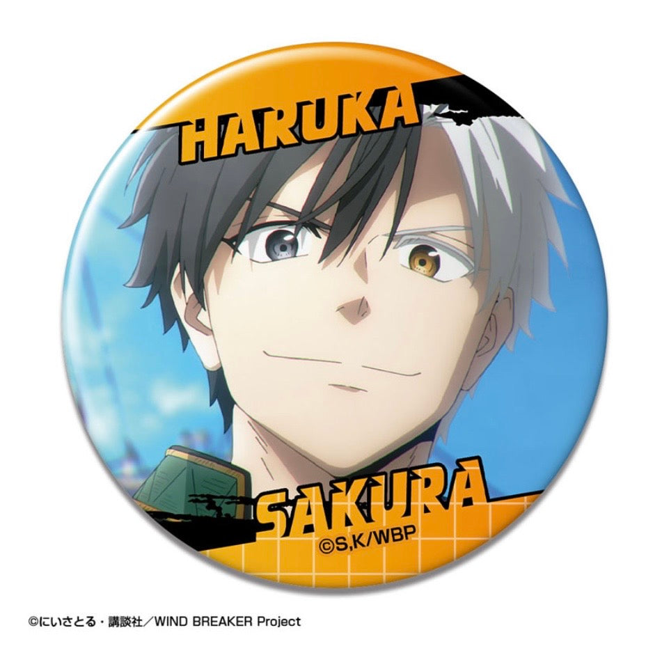 Wind Breaker Haruka Sakura Button