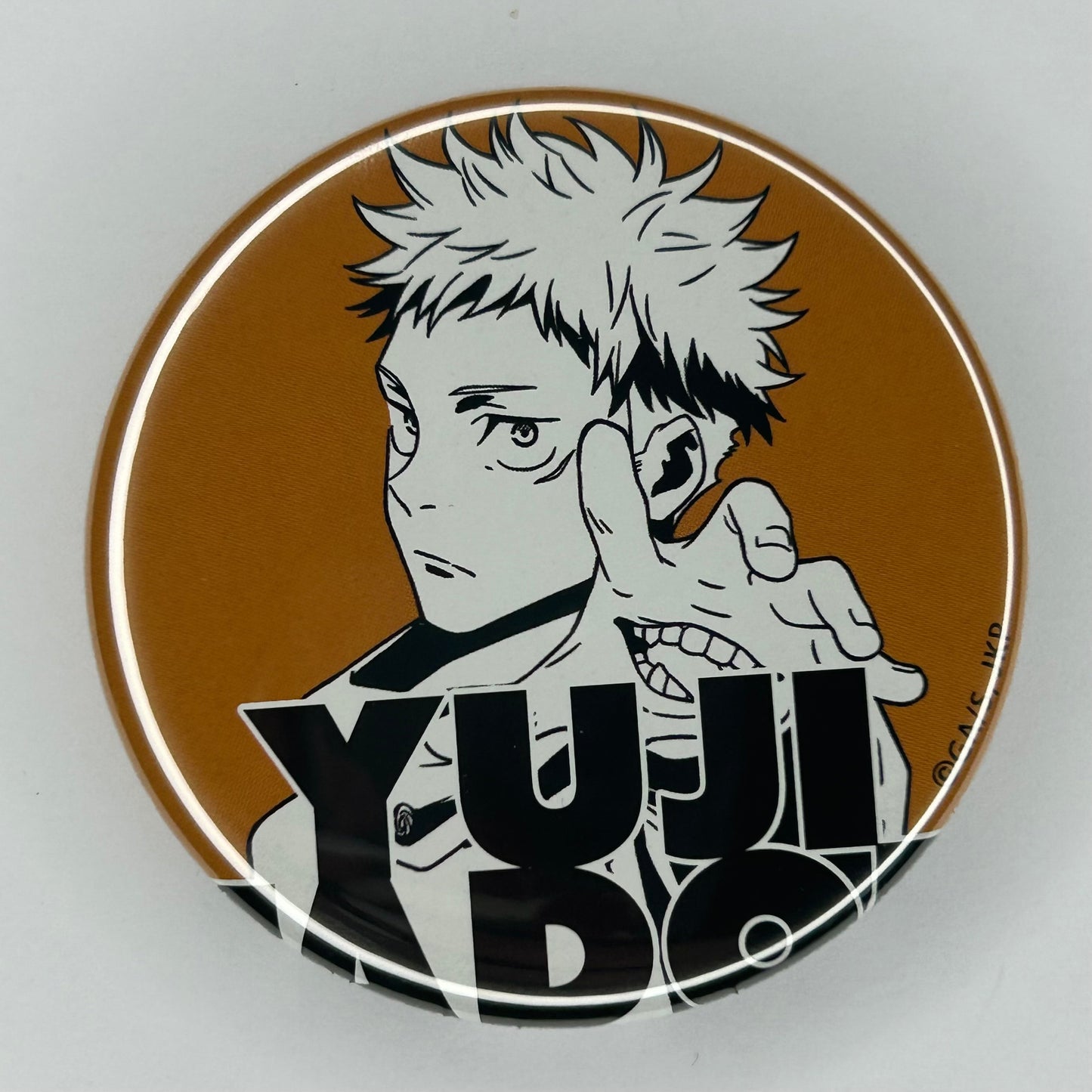 Jujutsu Kaisen Yuji Itadori Button