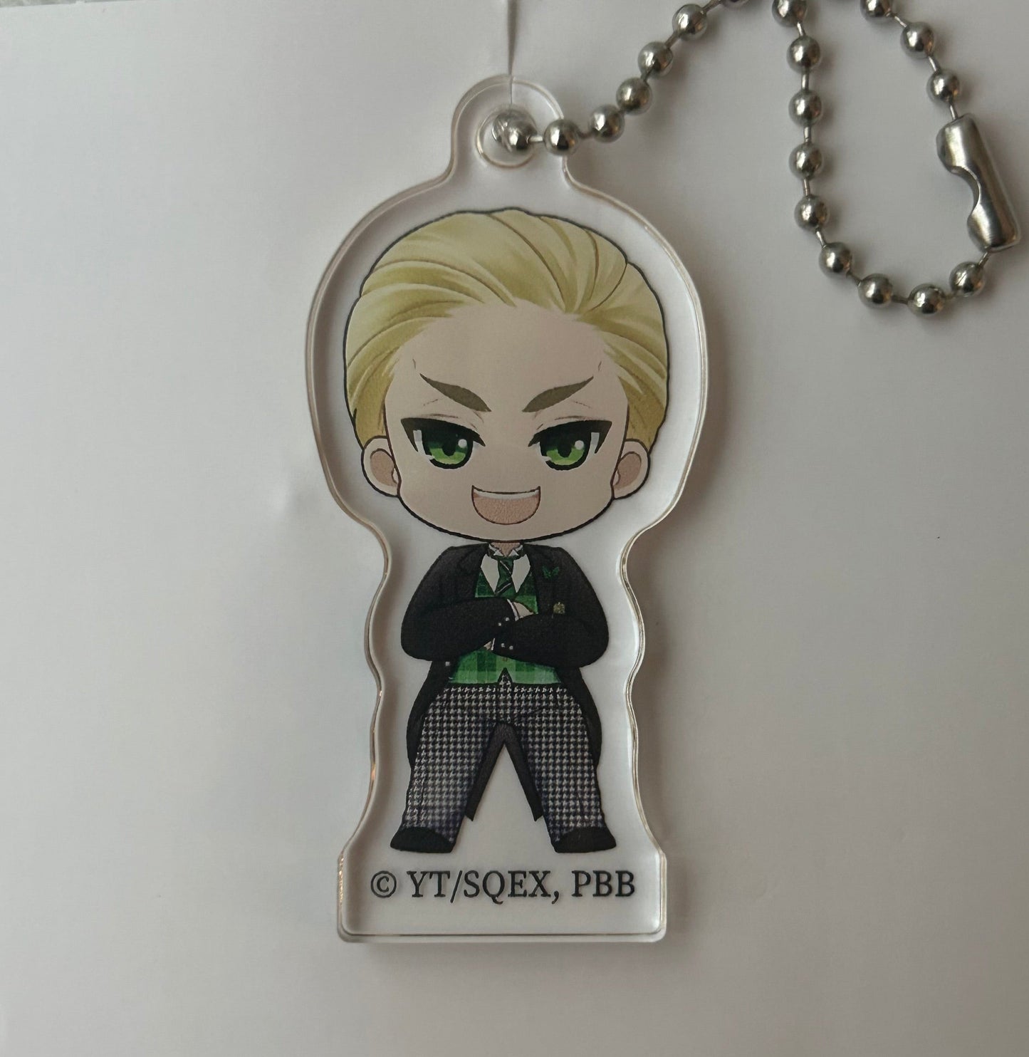 Black Butler Herman Greenhill Acrylic Keychain