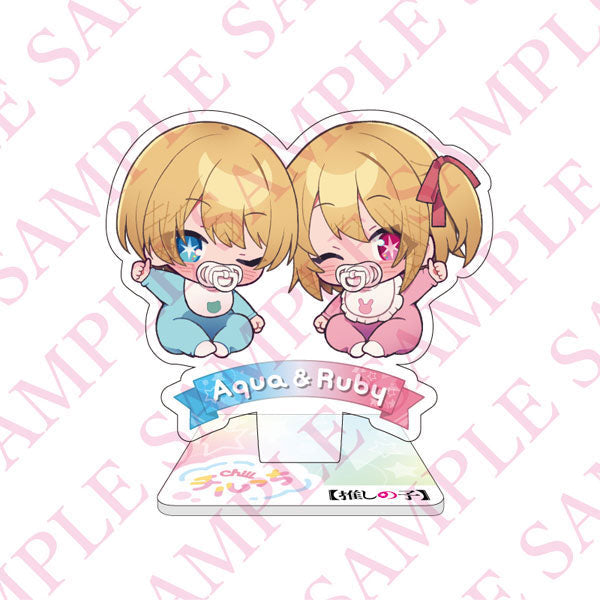 Oshi No Ko Aqua & Ruby Acrylic Stands