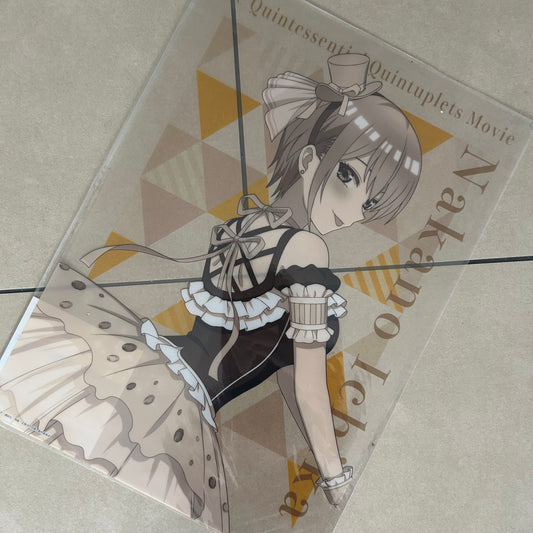 Quintessential Quintuplets PVC Clear Poster