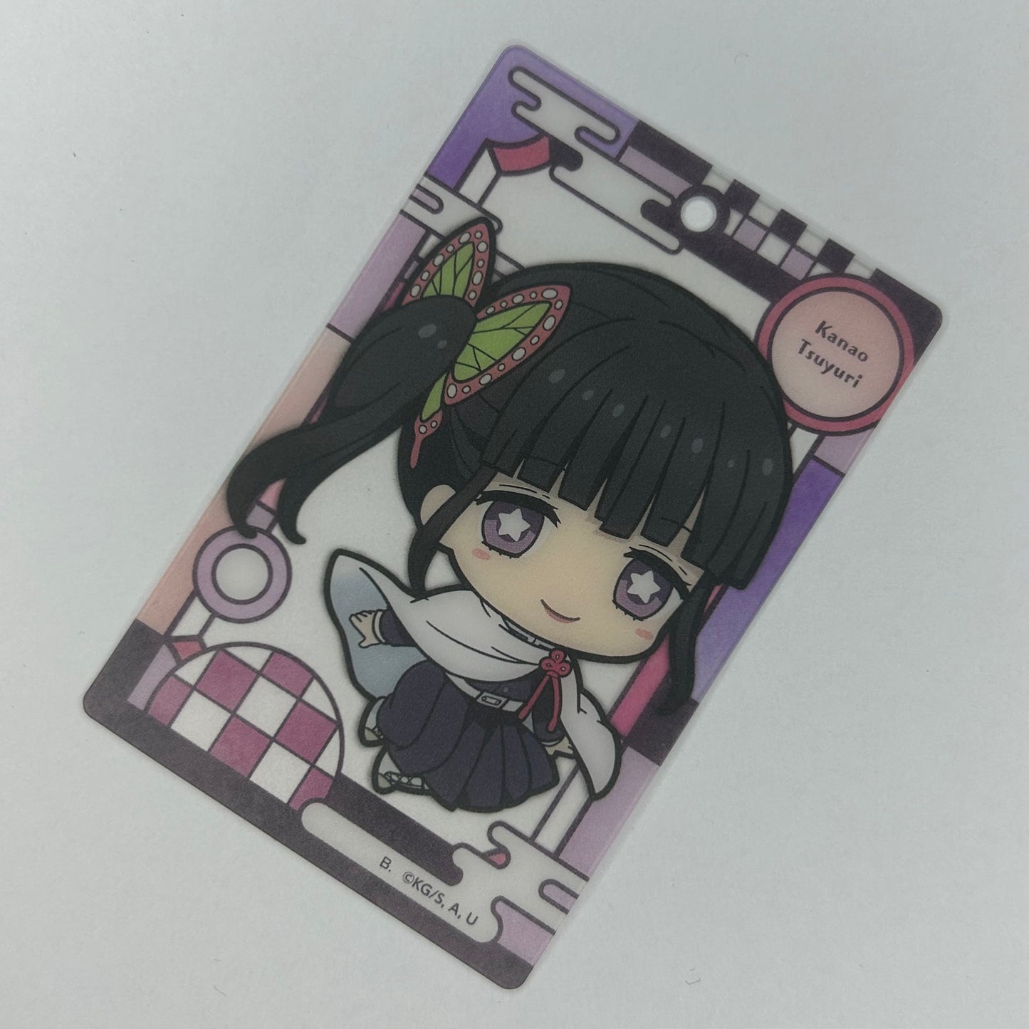 Demon Slayer Kanae Kocho Trading Card Pendant