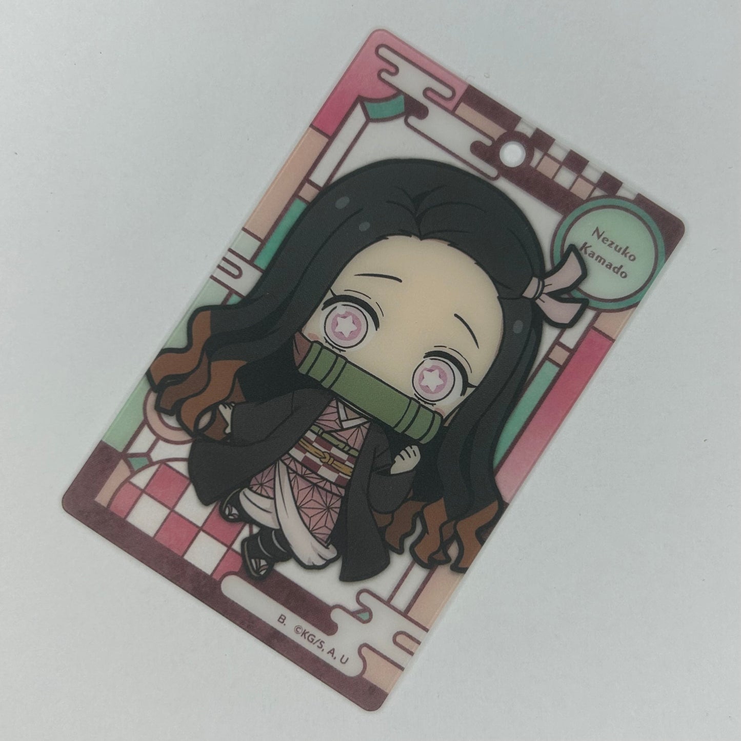 Demon Slayer Nezuko Trading Card Pendant