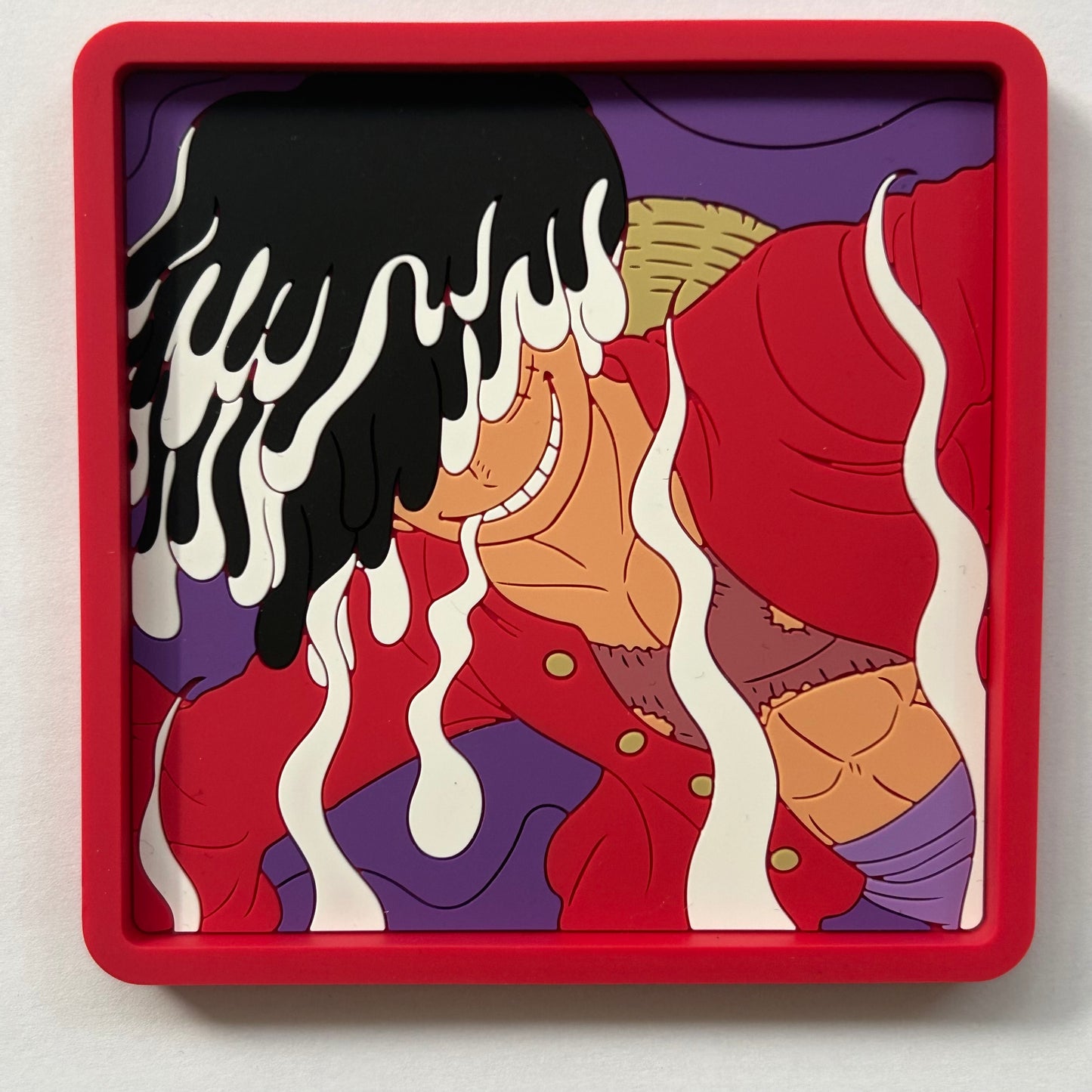 One Piece Luffy Rubber Untersetzer