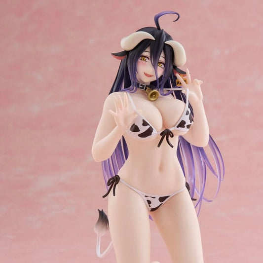 Overlord Albedo Desktop Cute Figur - Cow-Print Swimsuit Version