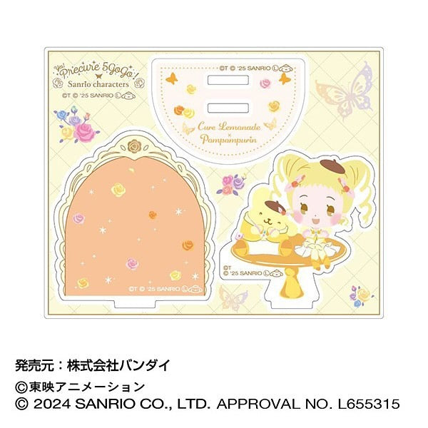Yes! PreCure x Sanrio ❀ Cure Lemonade x Pom Pom Purin Acrylic Stand