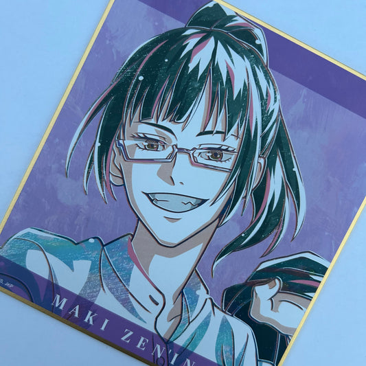 Jujutsu Kaisen Maki Zen’in Shikishi