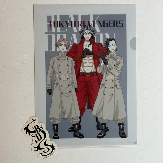 Tokyo Revengers Clear File + Sticker Set