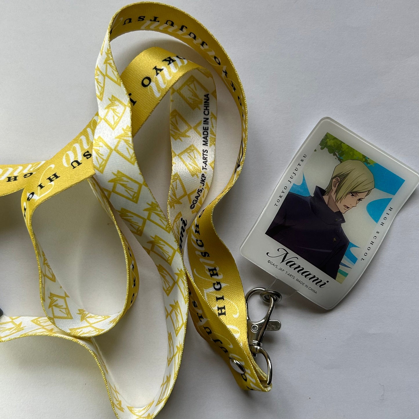 Jujutsu Kaisen Kento Nanami Lanyard + Charm