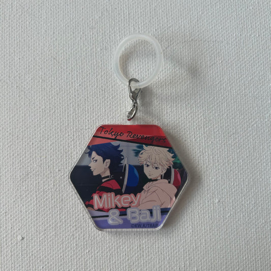 Tokyo Revengers Mikey / Baji Acryl Anhänger