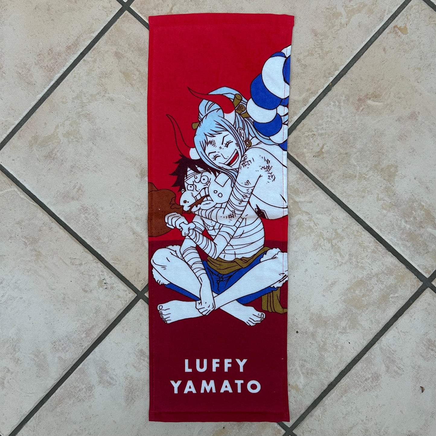One Piece Luffy & Yamato Towel