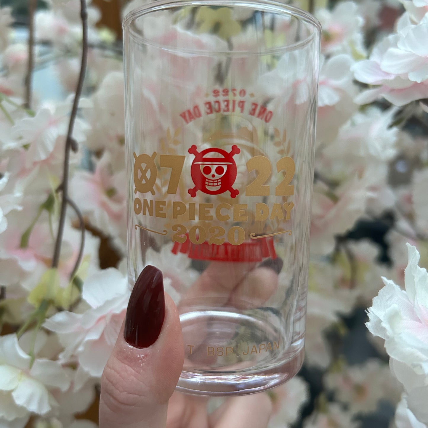One Piece Luffy Glas