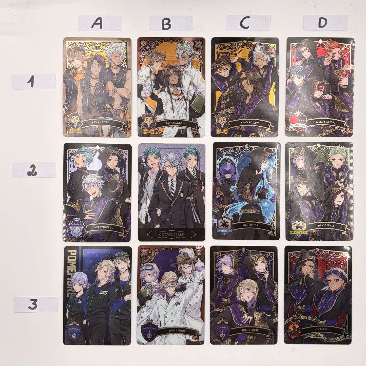 Twisted Wonderland Trading Cards