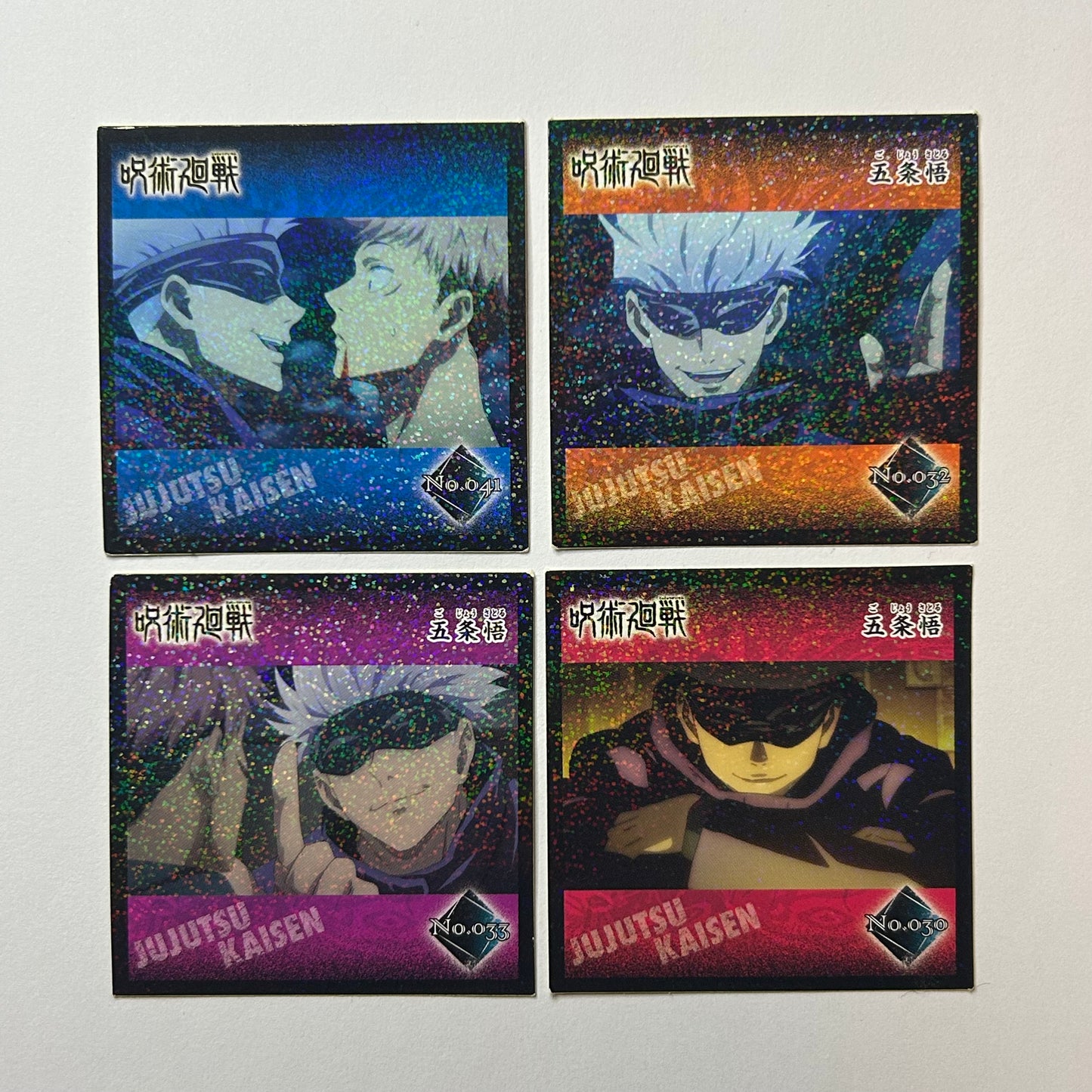 Jujutsu Kaisen Satoru Gojo Sticker Set
