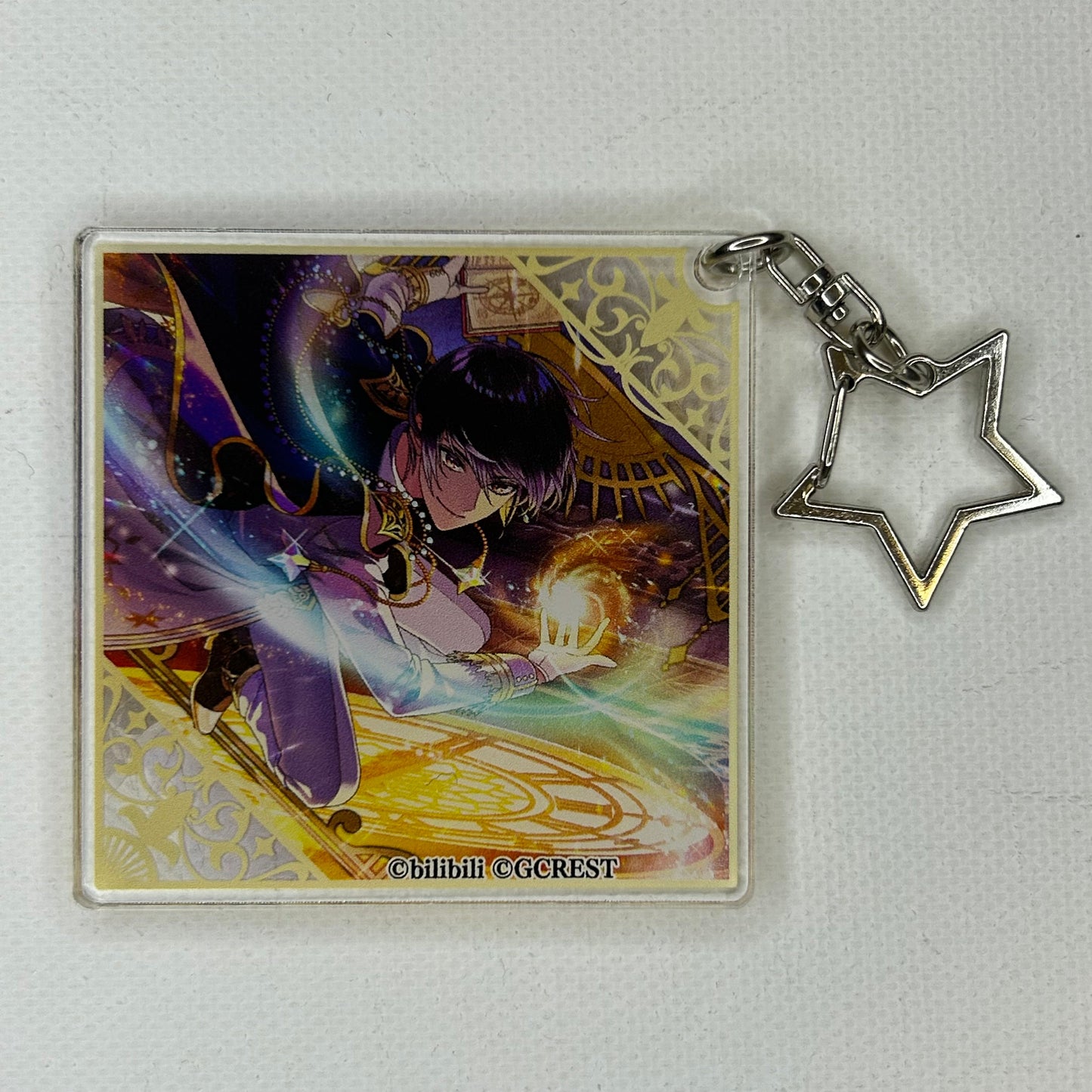 Dream Meister And The Recollected Black Fairy Acrylic Keychain