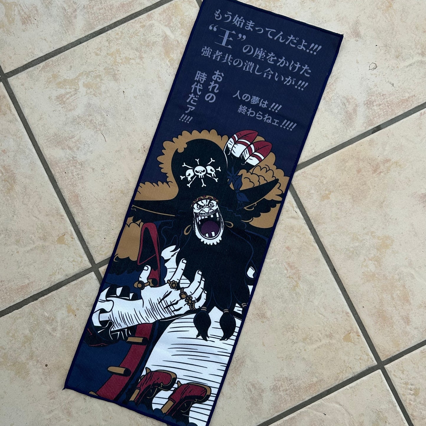 One Piece Blackbeard Handtuch