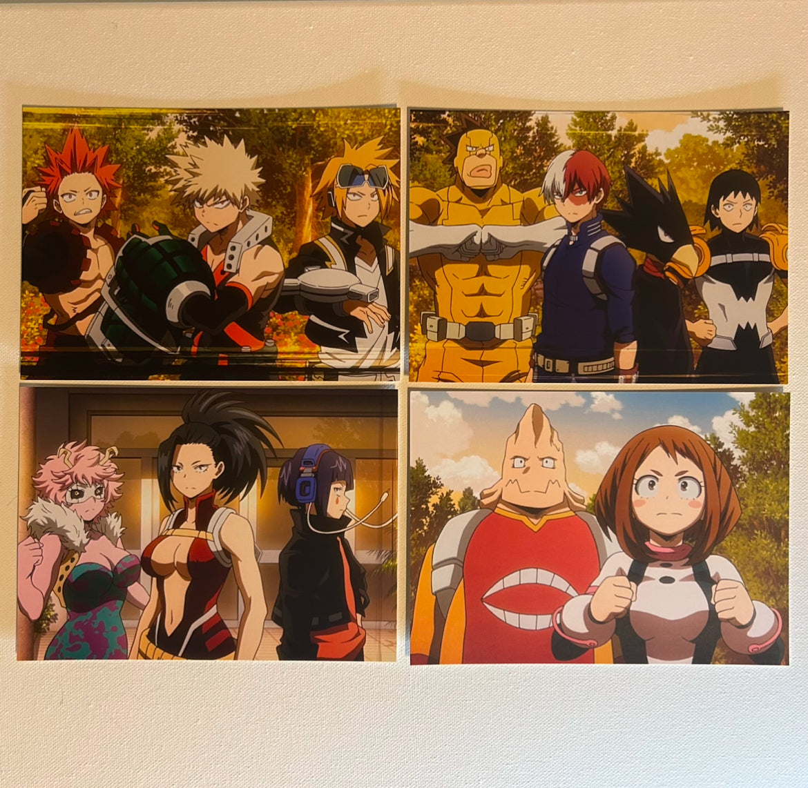 My Hero Academia Postkarten Set