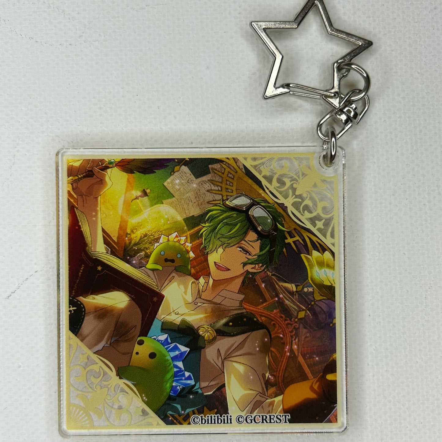 Dream Meister And The Recollected Black Fairy Acrylic Keychain